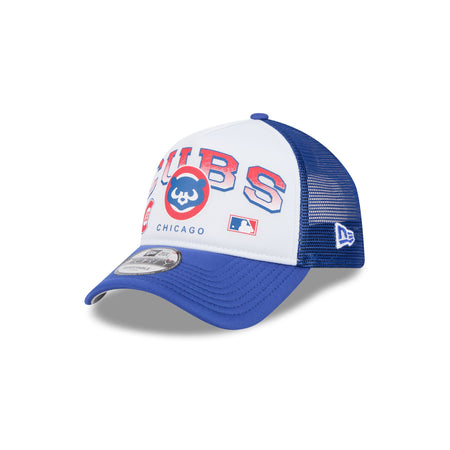 Chicago Cubs Sport Classics 9FORTY A-Frame Trucker Hat