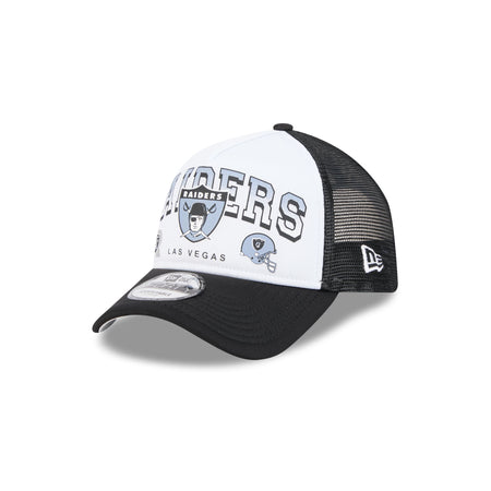 Las Vegas Raiders Sport Classics 9FORTY A-Frame Trucker Hat