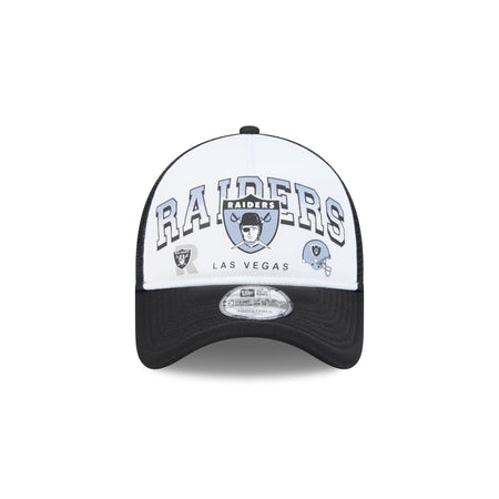 Las Vegas Raiders Sport Classics 9FORTY A-Frame Trucker Hat