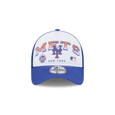 New York Mets Sport Classics 9FORTY A-Frame Trucker Hat