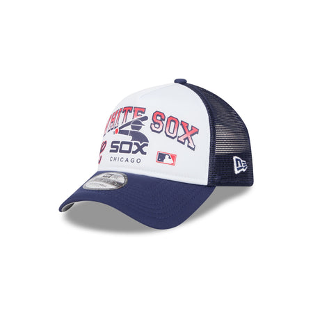 Chicago White Sox Sport Classics 9FORTY A-Frame Trucker Hat