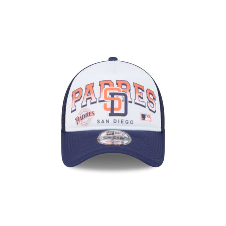 San Diego Padres Sport Classics 9FORTY A-Frame Trucker Hat