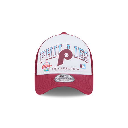 Philadelphia Phillies Sport Classics 9FORTY A-Frame Trucker Hat