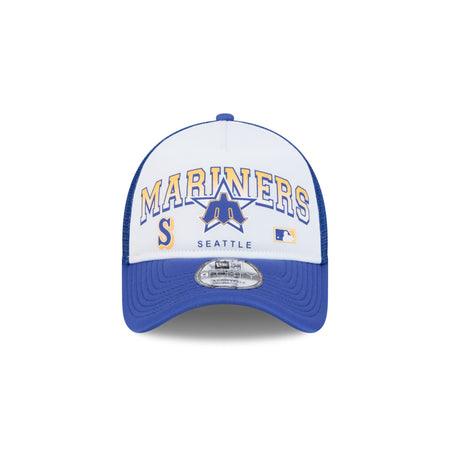 Seattle Mariners Sport Classics 9FORTY A-Frame Trucker Hat