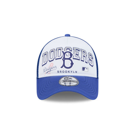 Brooklyn Dodgers Sport Classics 9FORTY A-Frame Trucker Hat