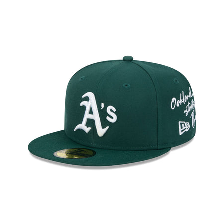 Oakland Athletics Team Verbiage 59FIFTY Fitted Hat