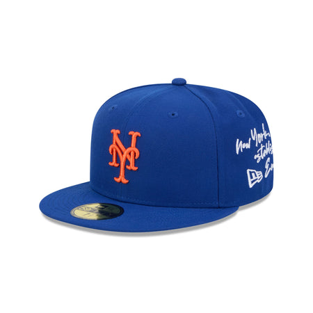 New York Mets Team Verbiage 59FIFTY Fitted Hat