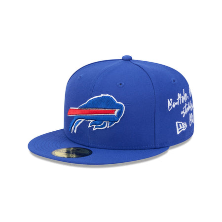 Buffalo Bills Team Verbiage 59FIFTY Fitted Hat