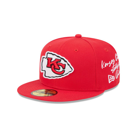 Kansas City Chiefs Team Verbiage 59FIFTY Fitted Hat