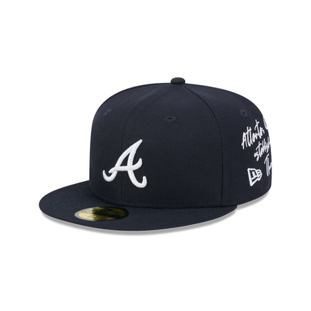 Atlanta Braves Team Verbiage 59FIFTY Fitted Hat