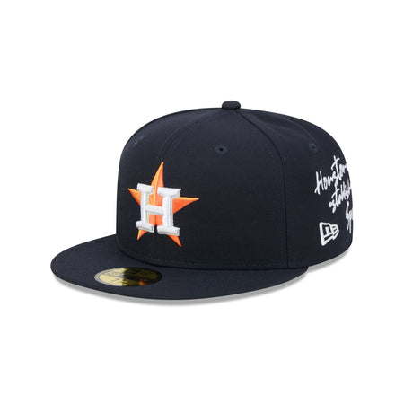 Houston Astros Team Verbiage 59FIFTY Fitted Hat