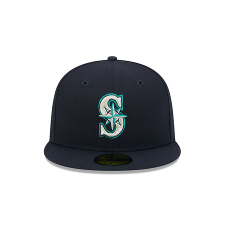 Seattle Mariners Team Verbiage 59FIFTY Fitted Hat