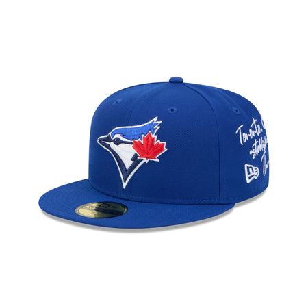 Toronto Blue Jays Team Verbiage 59FIFTY Fitted Hat