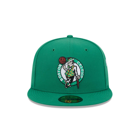 Boston Celtics Team Verbiage 59FIFTY Fitted Hat