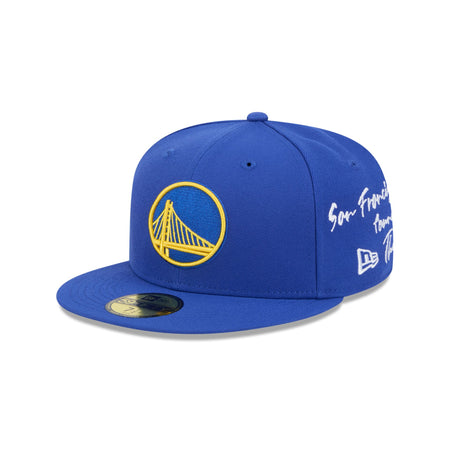 Golden State Warriors Team Verbiage 59FIFTY Fitted Hat