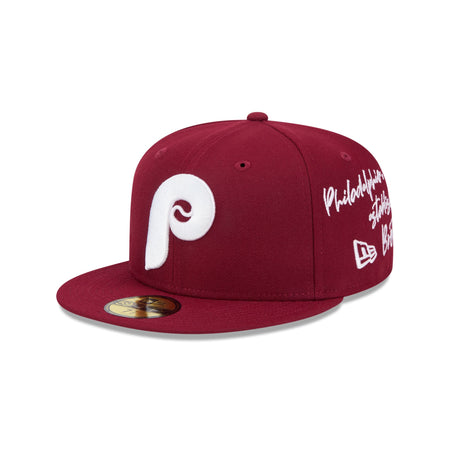 Philadelphia Phillies Team Verbiage 59FIFTY Fitted Hat