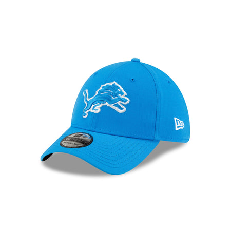 Detroit Lions Team Classic Blue 39THIRTY Stretch Fit Hat