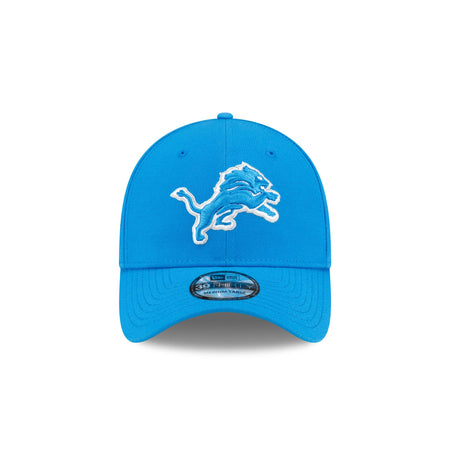 Detroit Lions Team Classic Blue 39THIRTY Stretch Fit Hat