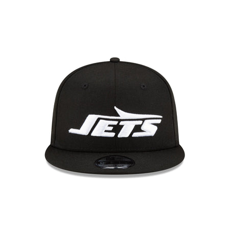 New York Jets Black & White 9FIFTY Snapback