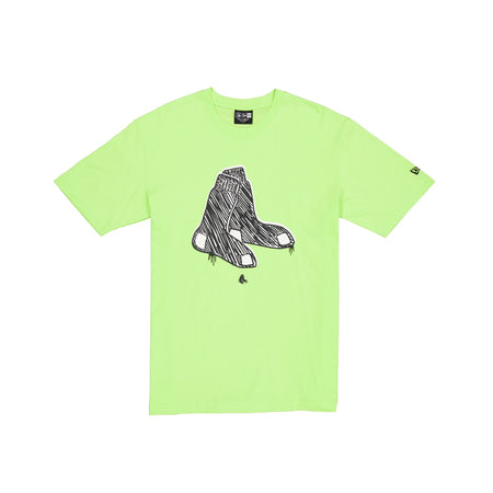 Boston Red Sox Hi Vis Doodle T-Shirt