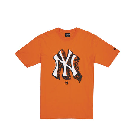 New York Yankees Hi Vis Doodle T-Shirt