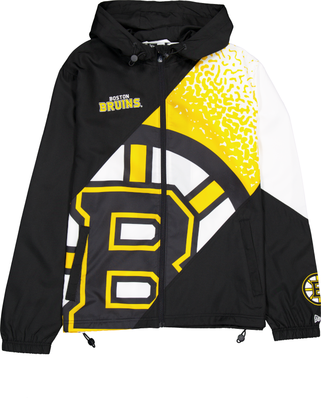 Boston Bruins Sport Classics Color Block Windbreaker