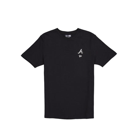 Atlanta Braves Logo Essentials Black T-Shirt