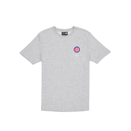 Chicago Cubs Logo Essentials Gray T-Shirt