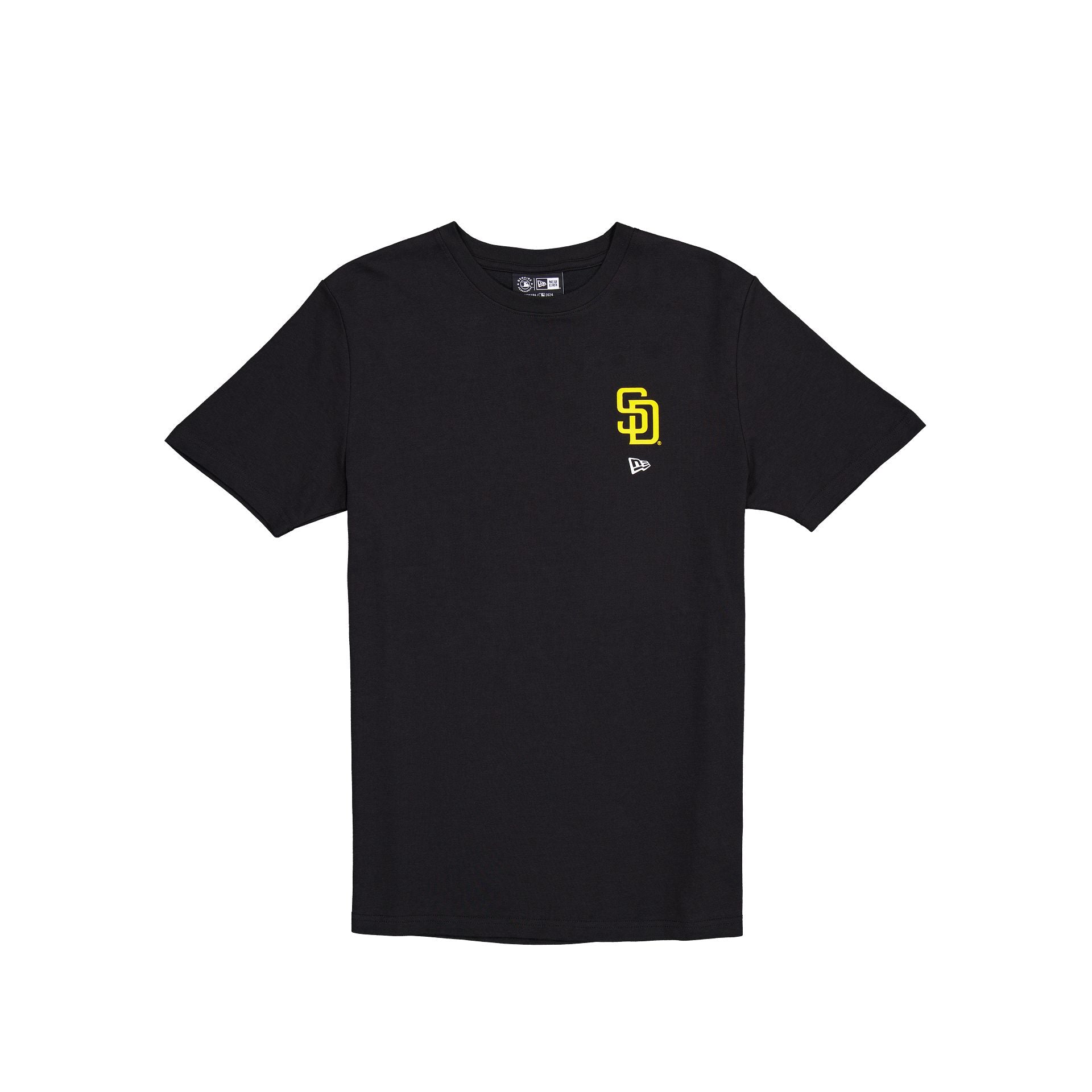 San Diego Padres Logo Essentials Black T-Shirt – New Era Cap