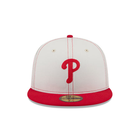 Philadelphia Phillies Sandy Linen 59FIFTY Fitted Hat