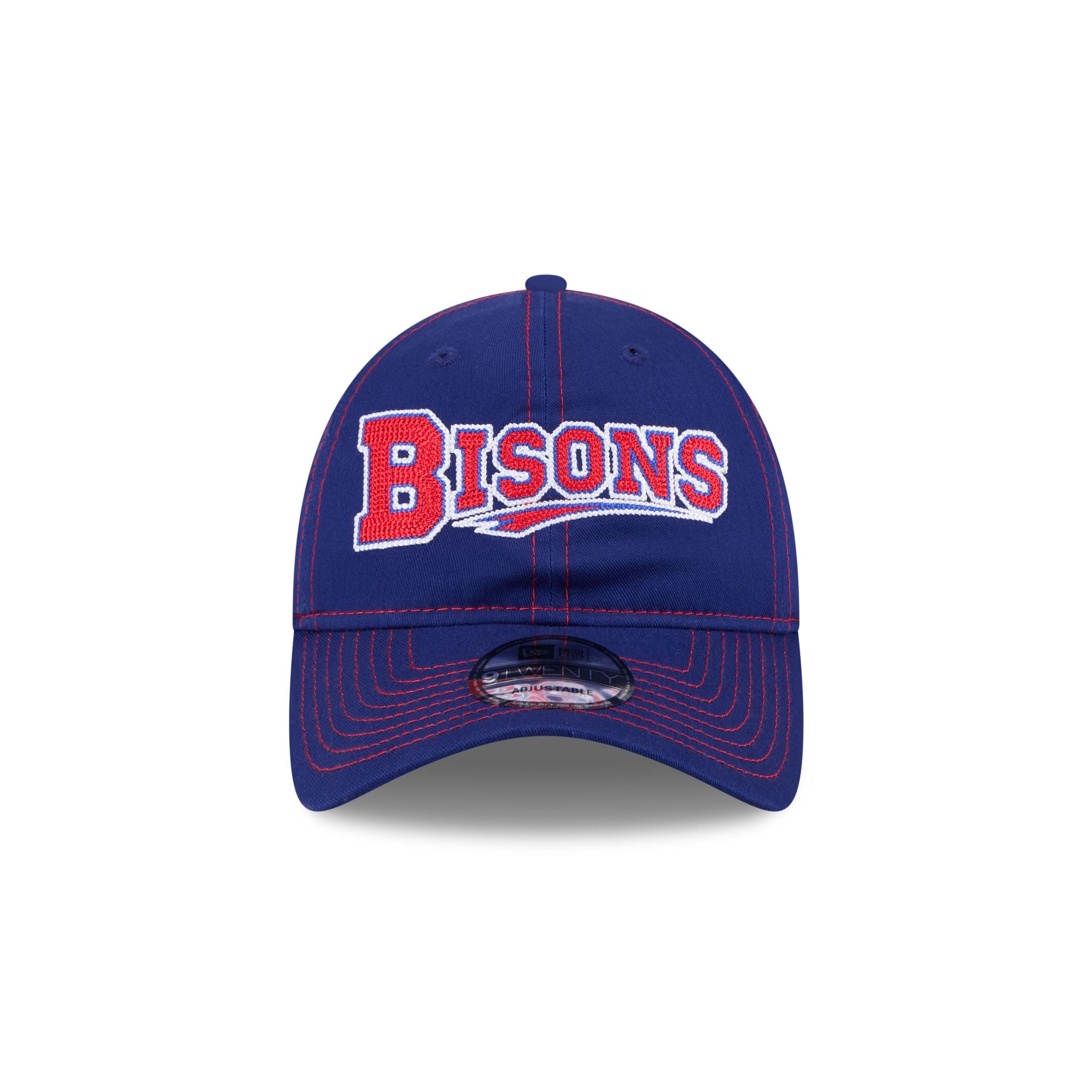 New Era 59Fifty Buffalo sold Bisons Wool Fitted Hat Size 7 5/8 Red UV 2012 ASG Patch