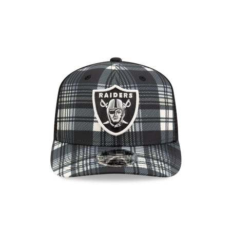 Las Vegas Raiders 2024 Sideline Statement 9SEVENTY Stretch-Snap Hat