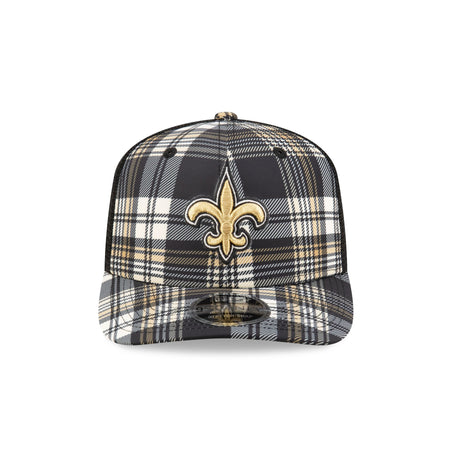 New Orleans Saints 2024 Sideline Statement 9SEVENTY Stretch-Snap Hat