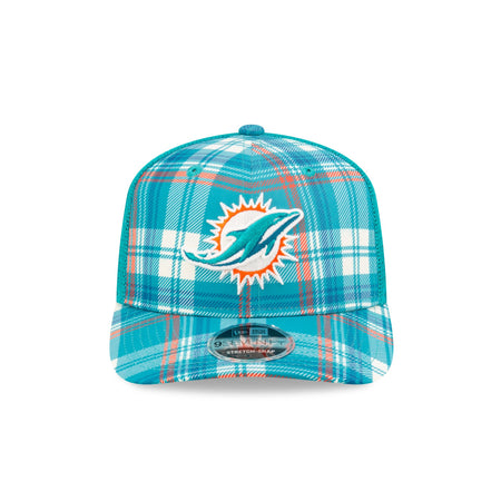 Miami Dolphins 2024 Sideline Statement 9SEVENTY Stretch-Snap Hat