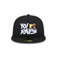 Yo! MTV Raps Black 59FIFTY Fitted Hat