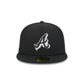 Atlanta Braves Hi Vis Doodle 59FIFTY Fitted Hat