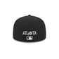 Atlanta Braves Hi Vis Doodle 59FIFTY Fitted Hat