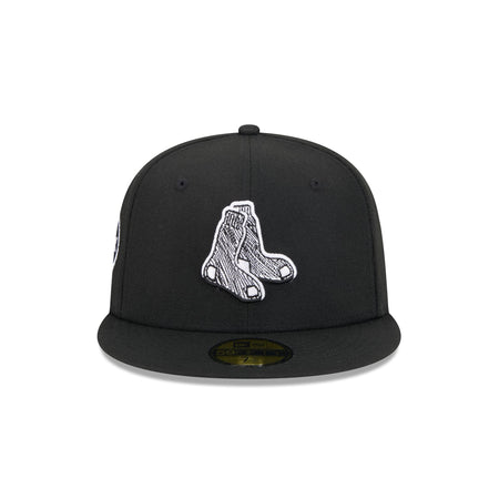 Boston Red Sox Hi Vis Doodle 59FIFTY Fitted Hat