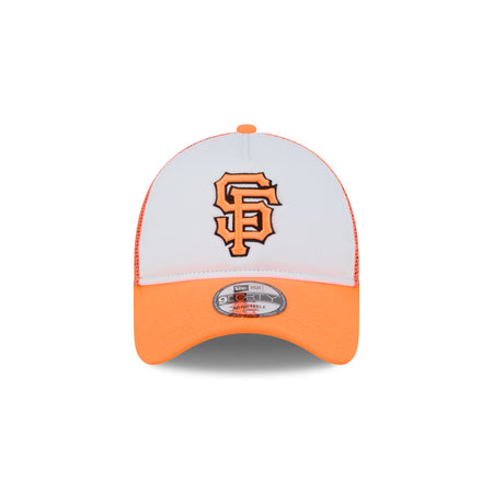 San Francisco Giants Hi Vis Doodle 9FORTY A-Frame Trucker Hat