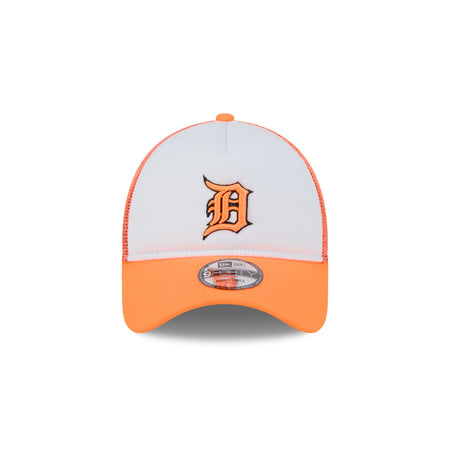 Detroit Tigers Hi Vis Doodle 9FORTY A-Frame Trucker Hat