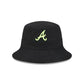 Atlanta Braves Hi Vis Doodle Bucket Hat