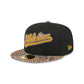 Just Caps Jacquard Visor Oakland Athletics 59FIFTY Fitted Hat