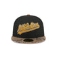 Just Caps Jacquard Visor Oakland Athletics 59FIFTY Fitted Hat