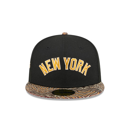 Just Caps Jacquard Visor New York Yankees 59FIFTY Fitted Hat