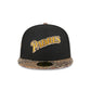 Just Caps Jacquard Visor San Diego Padres 59FIFTY Fitted Hat