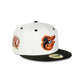 Baltimore Orioles Mascot Pin 59FIFTY Fitted Hat