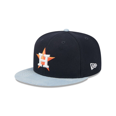 Houston Astros Patch Denim 59FIFTY Fitted Hat