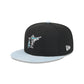 Miami Marlins Patch Denim 59FIFTY Fitted Hat