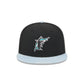 Miami Marlins Patch Denim 59FIFTY Fitted Hat