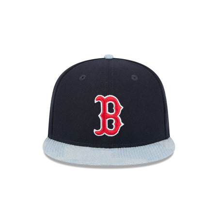 Boston Red Sox Patch Denim 59FIFTY Fitted Hat